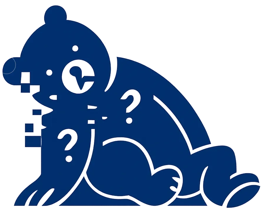 Bear.exe has crashed - even the bear can't find the page